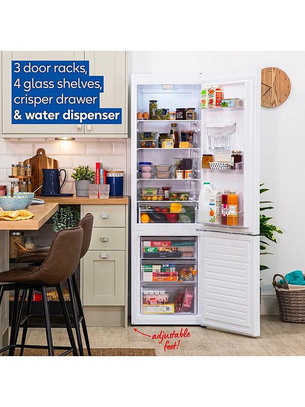 Russell Hobbs RH180FFFF551E1WWD 180X54CM Frost Free Fridge Freezer W/ Water Dispenser - White - Image 5